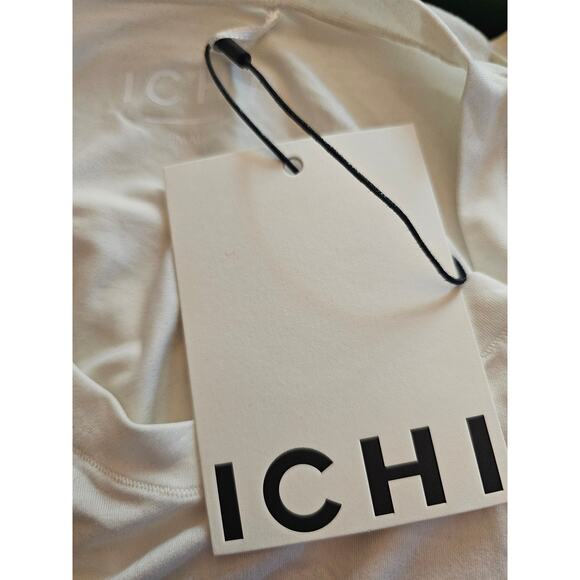 Ichi/Bruna Rizk IHESSA Fall 2025 Release T-Shirt, Size Small, Color Cloud Dancer - Picture 7 of 8